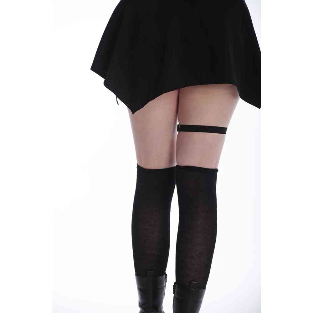 Banned - Tomo Leg Garter Harnais de jambe - Noir
